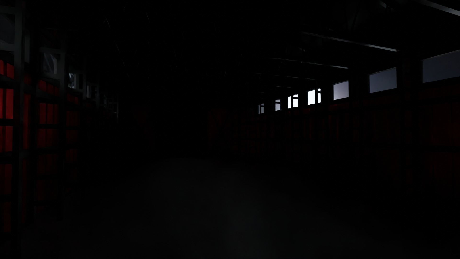 Warehouse hangar 3D model_1