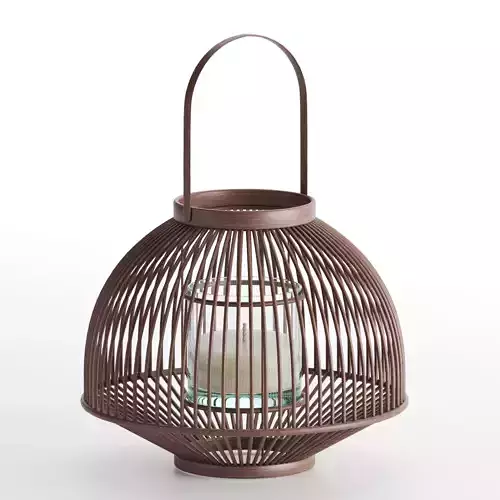 Candel and decor 3D model