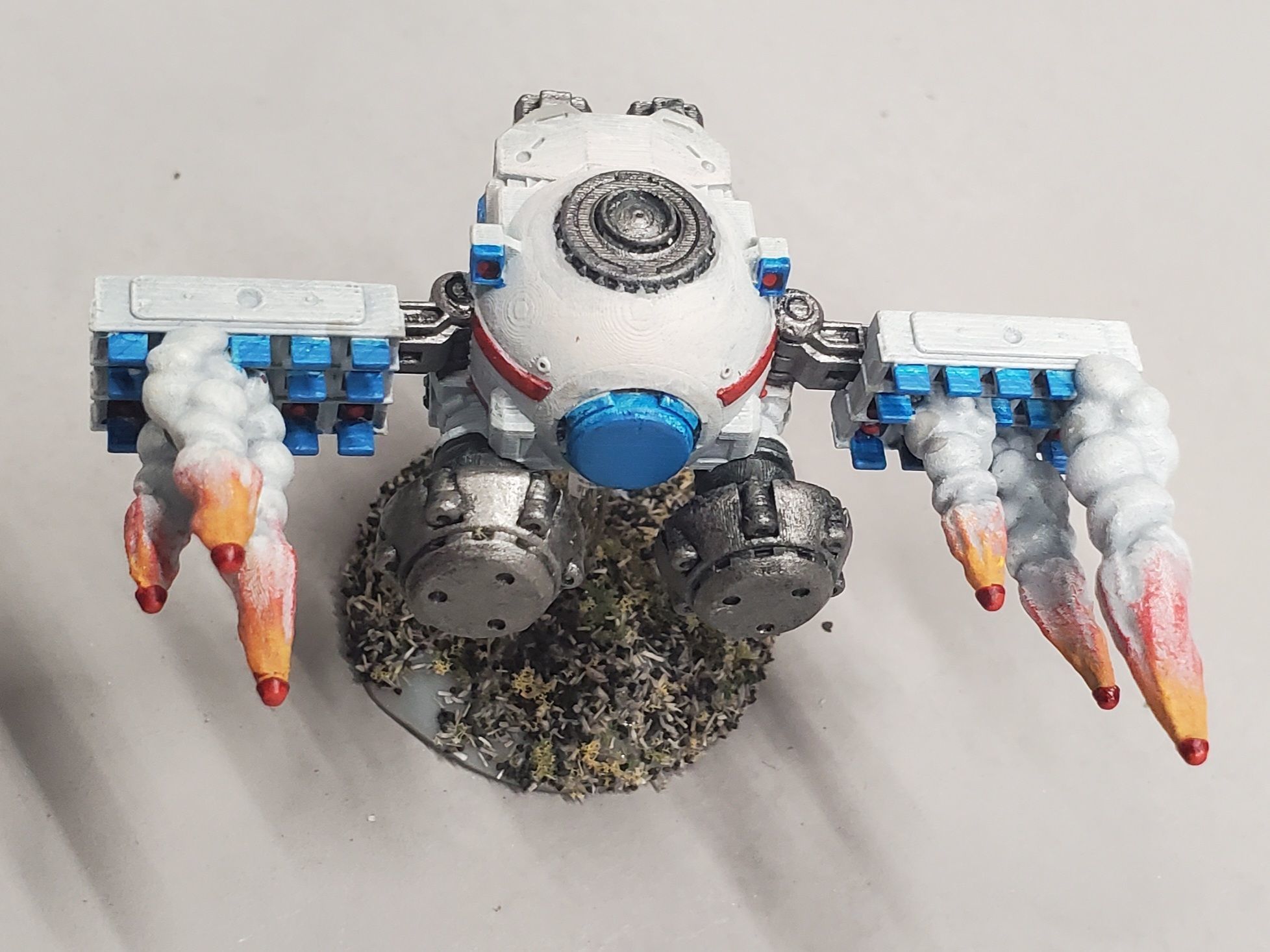 Federation Enclave Missile Drone Set 3D print model_2