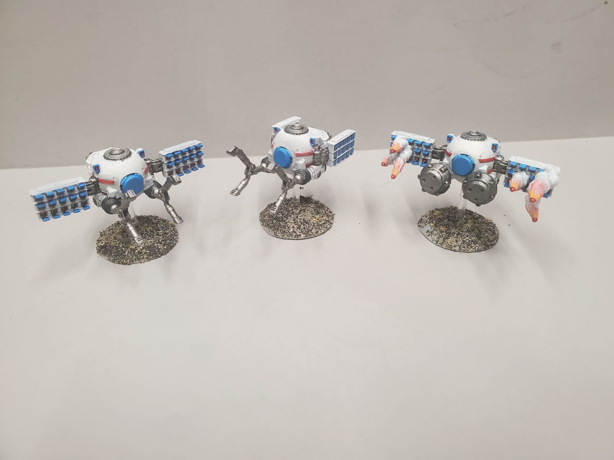 Federation Enclave Missile Drone Set 3D print model_4