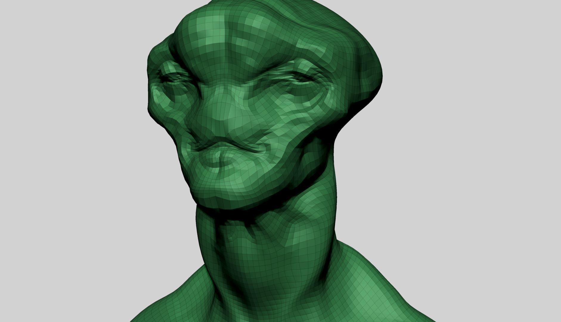 Creature Head 0 3D model_11