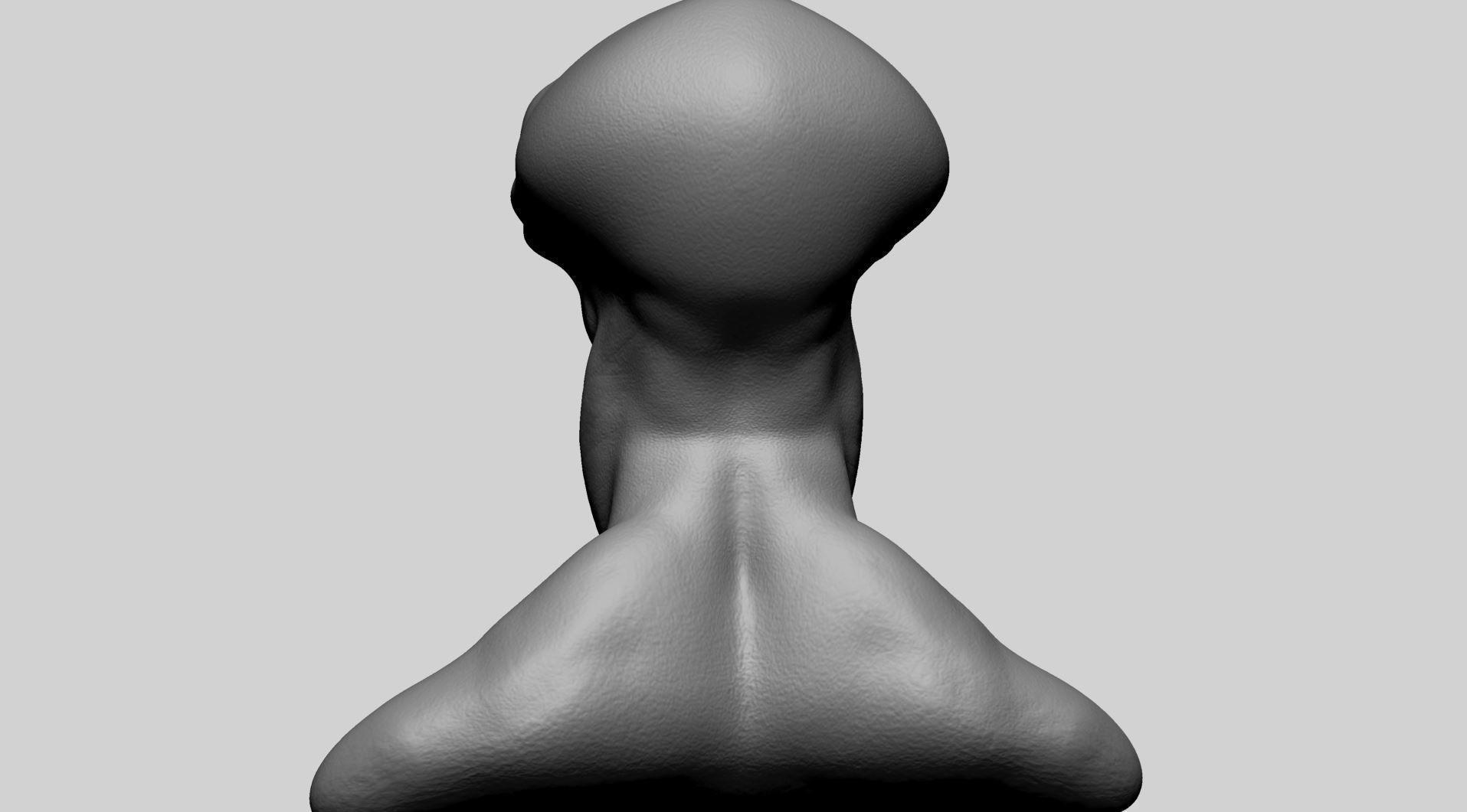 Creature Head 0 3D model_4