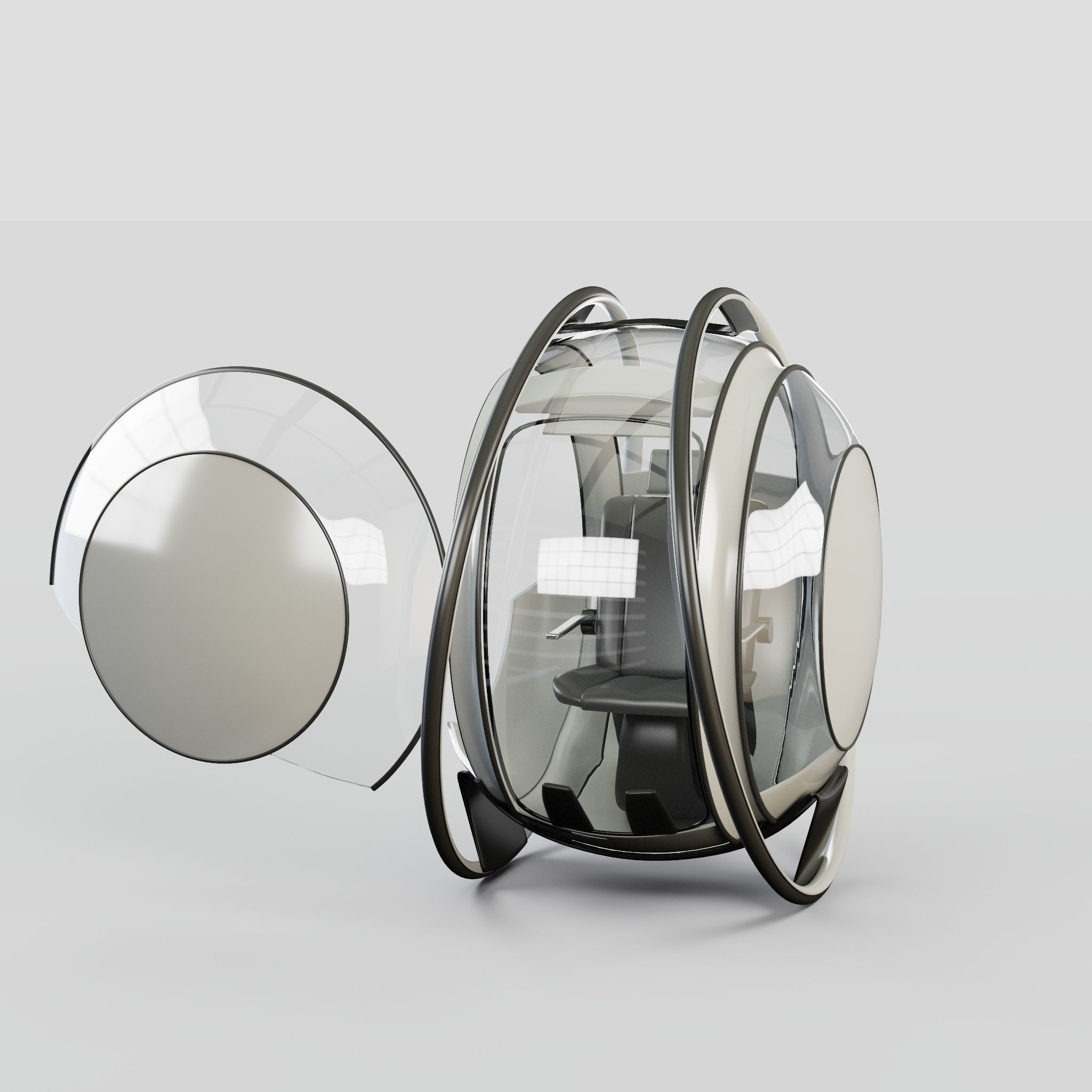 Gyroscopic transport 3D model_5