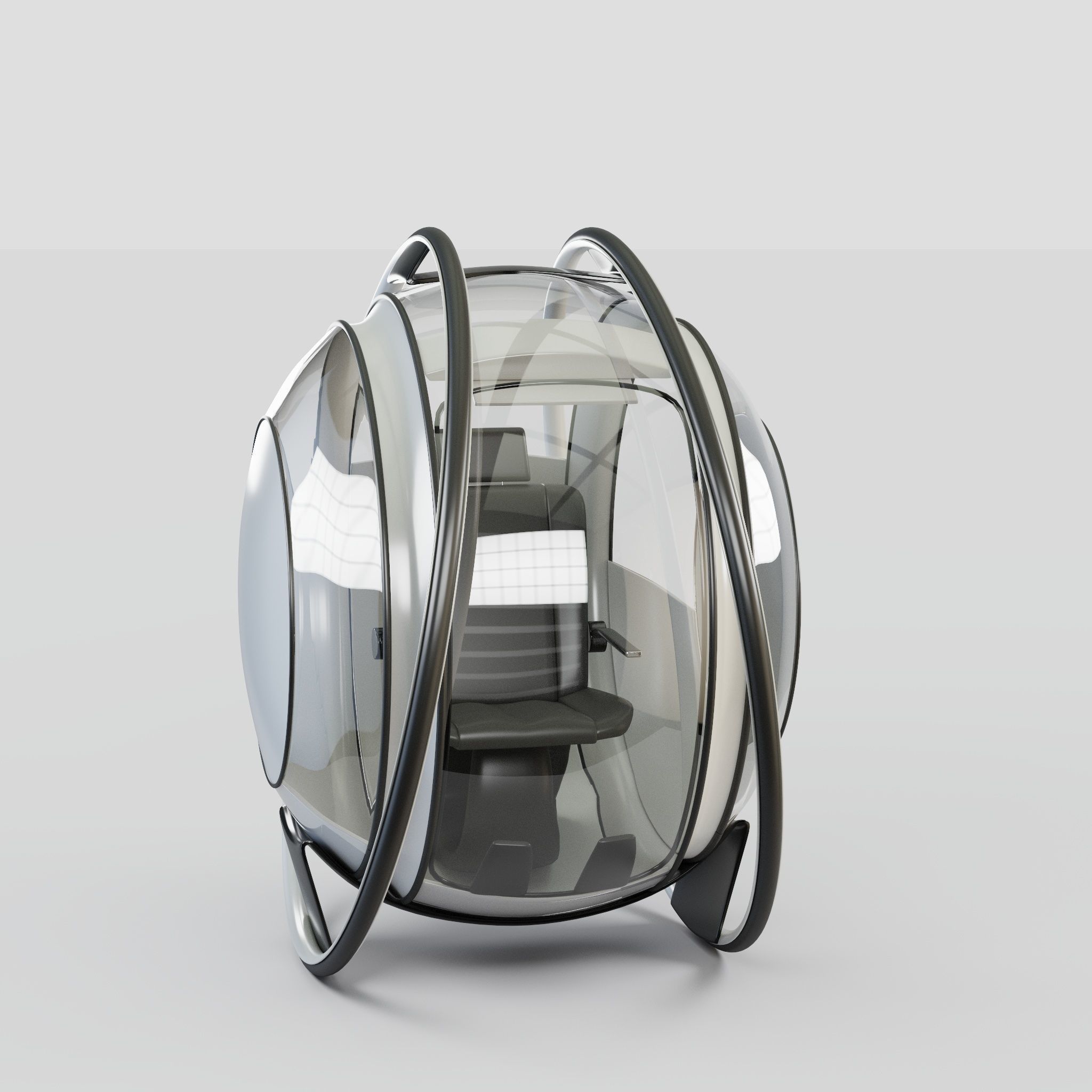 Gyroscopic transport 3D model_1