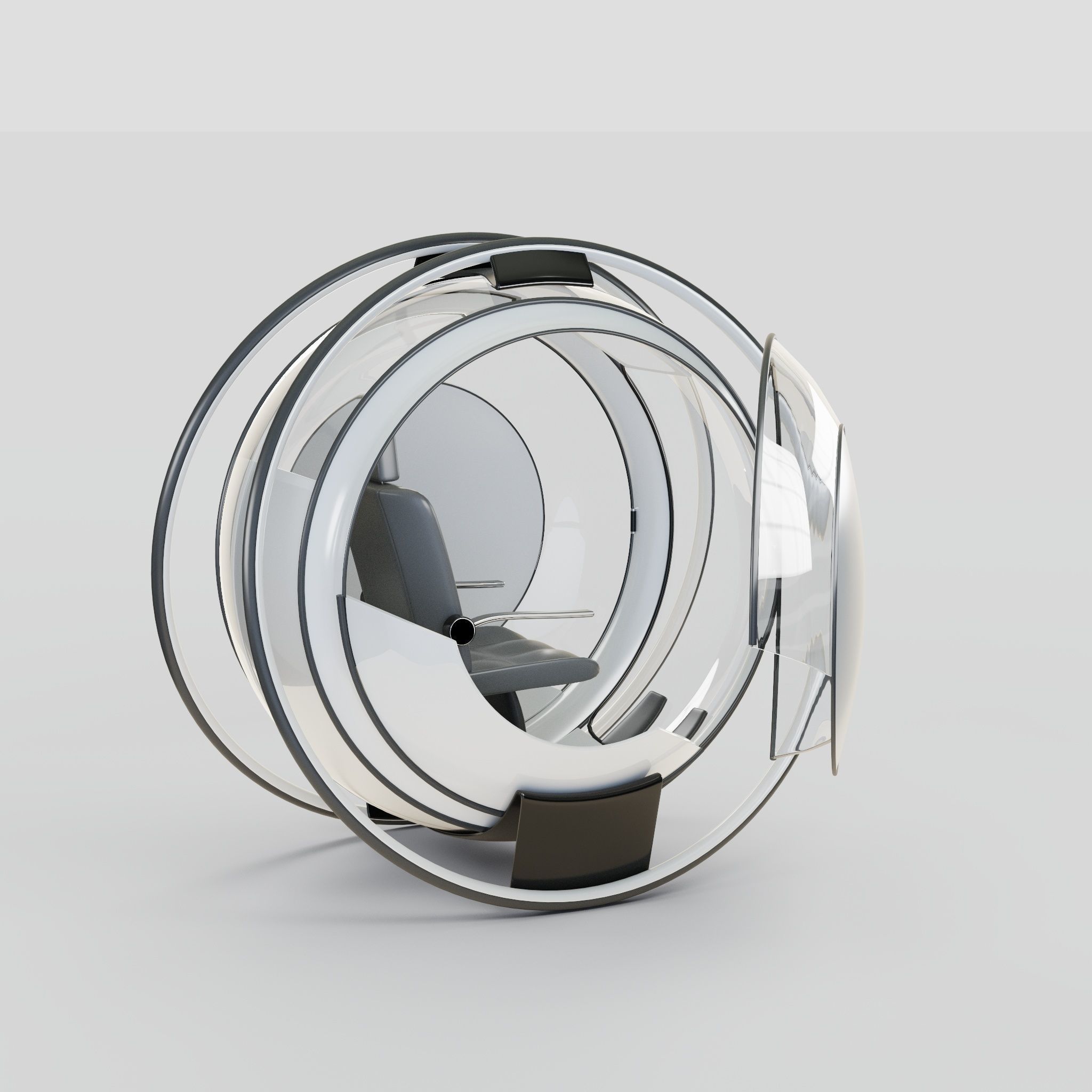 Gyroscopic transport 3D model_4