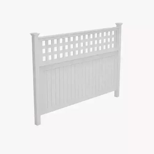 Plastic Lattice Fence