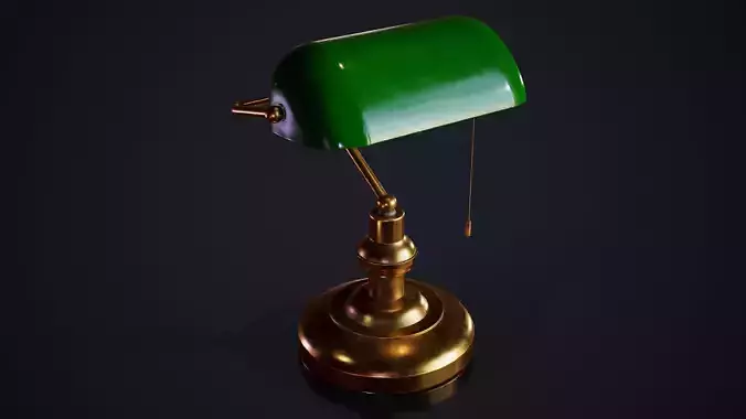 Old Bankers Lamp