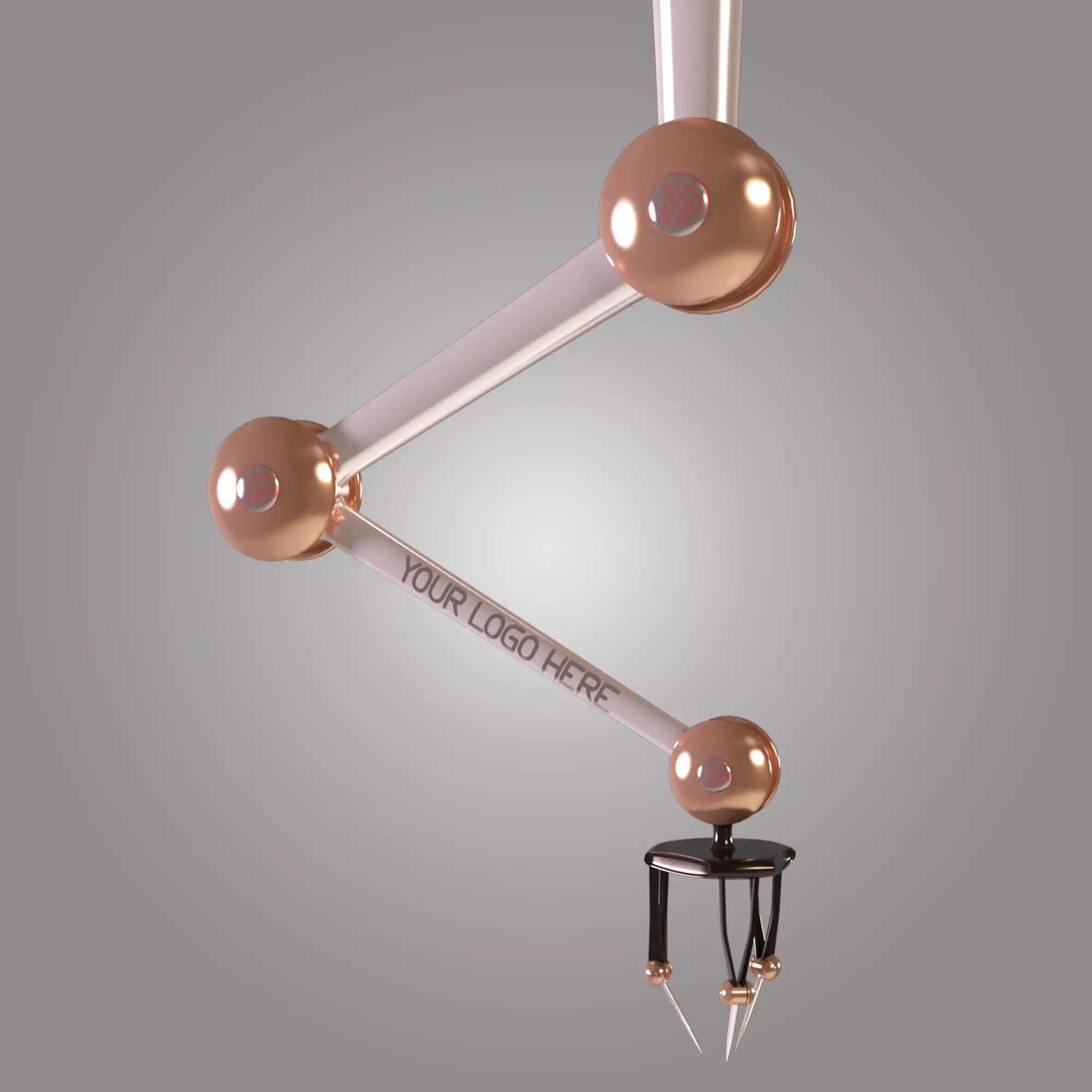 Robotic Arm Rigged 3D model 3D model_0