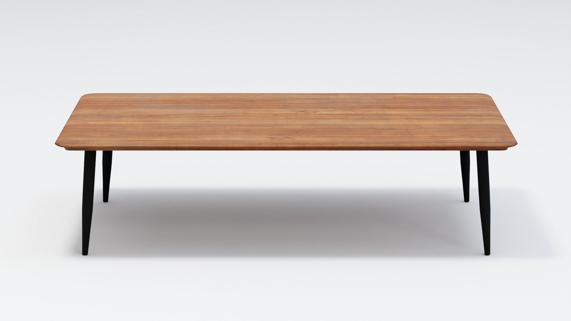 Cherry Coffee Table Low-poly 3D model_4