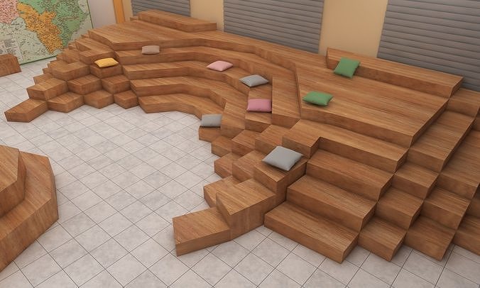 Innovation  hub 3D model 2