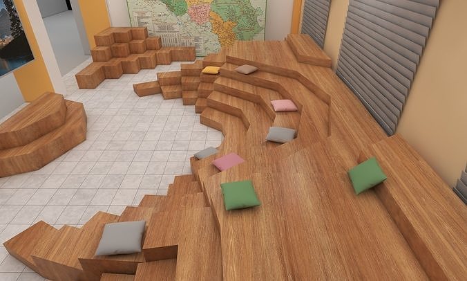 Innovation  hub 3D model 3