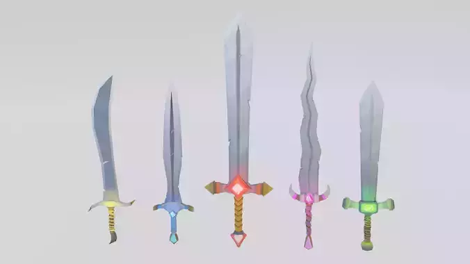 Game ready Swords mini pack