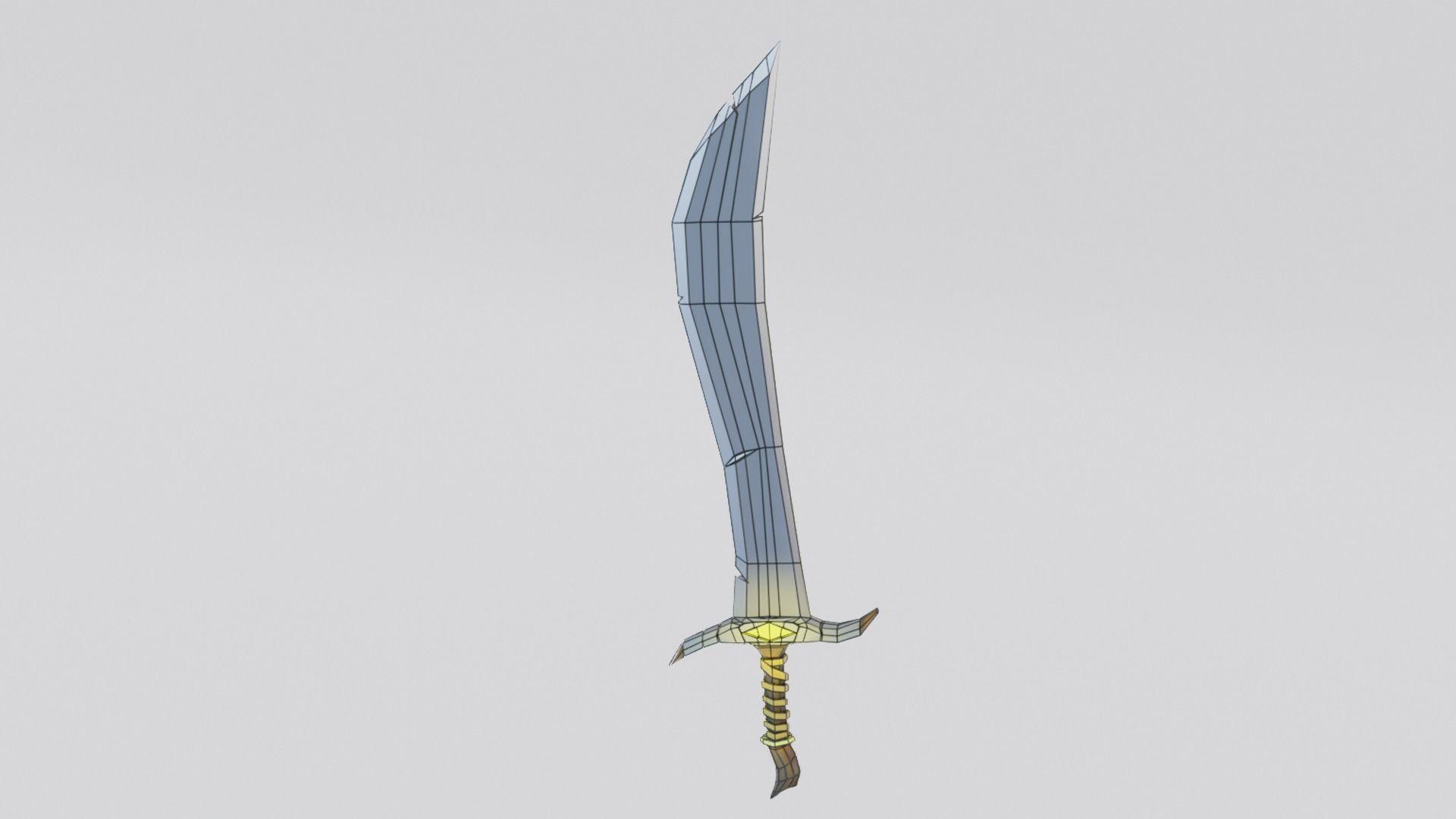Game ready Swords mini pack Low-poly 3D model_9