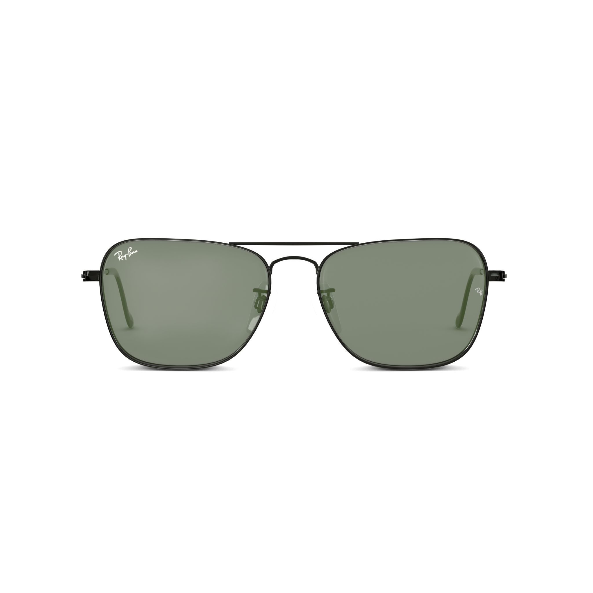 Ray-Ban Caravan - RB3136 W3338 Sunglasses Low-poly 3D model_1