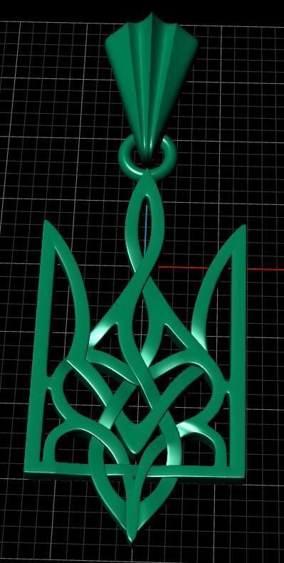 Ukrainian Trident 3D print model_8