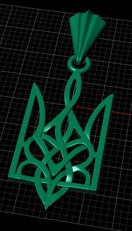 Ukrainian Trident 3D print model_9