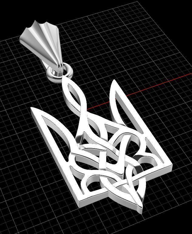 Ukrainian Trident 3D print model_13
