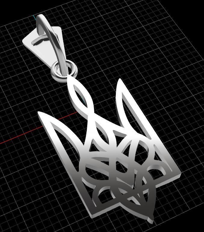 Ukrainian Trident 3D print model_14