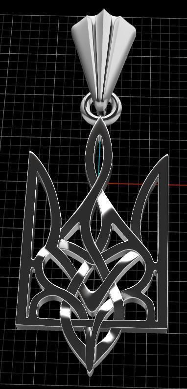 Ukrainian Trident 3D print model_12