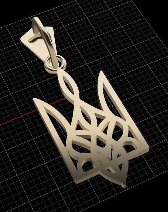 Ukrainian Trident 3D print model_6