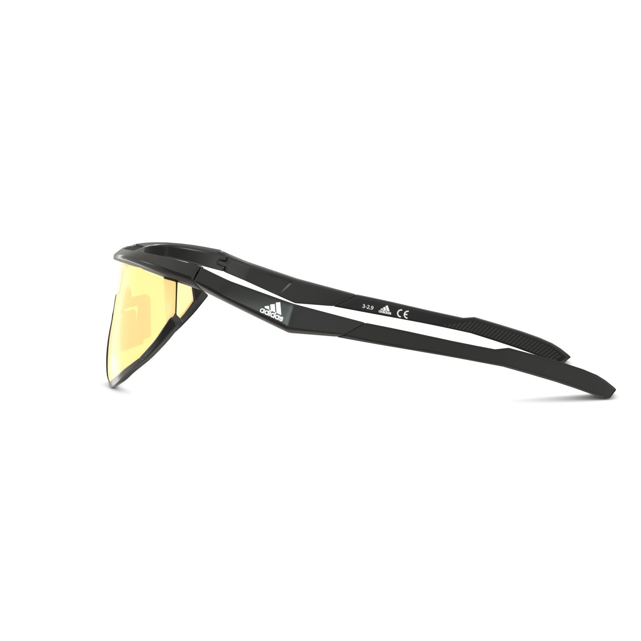Adidas Sport - Brown Sport glasses Low-poly 3D model_3