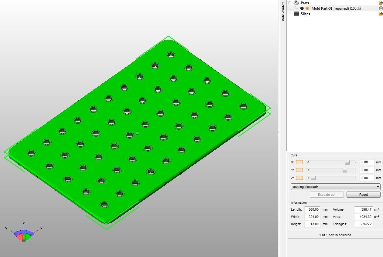 Chocolate Mold 3D model 3D printable CGTrader