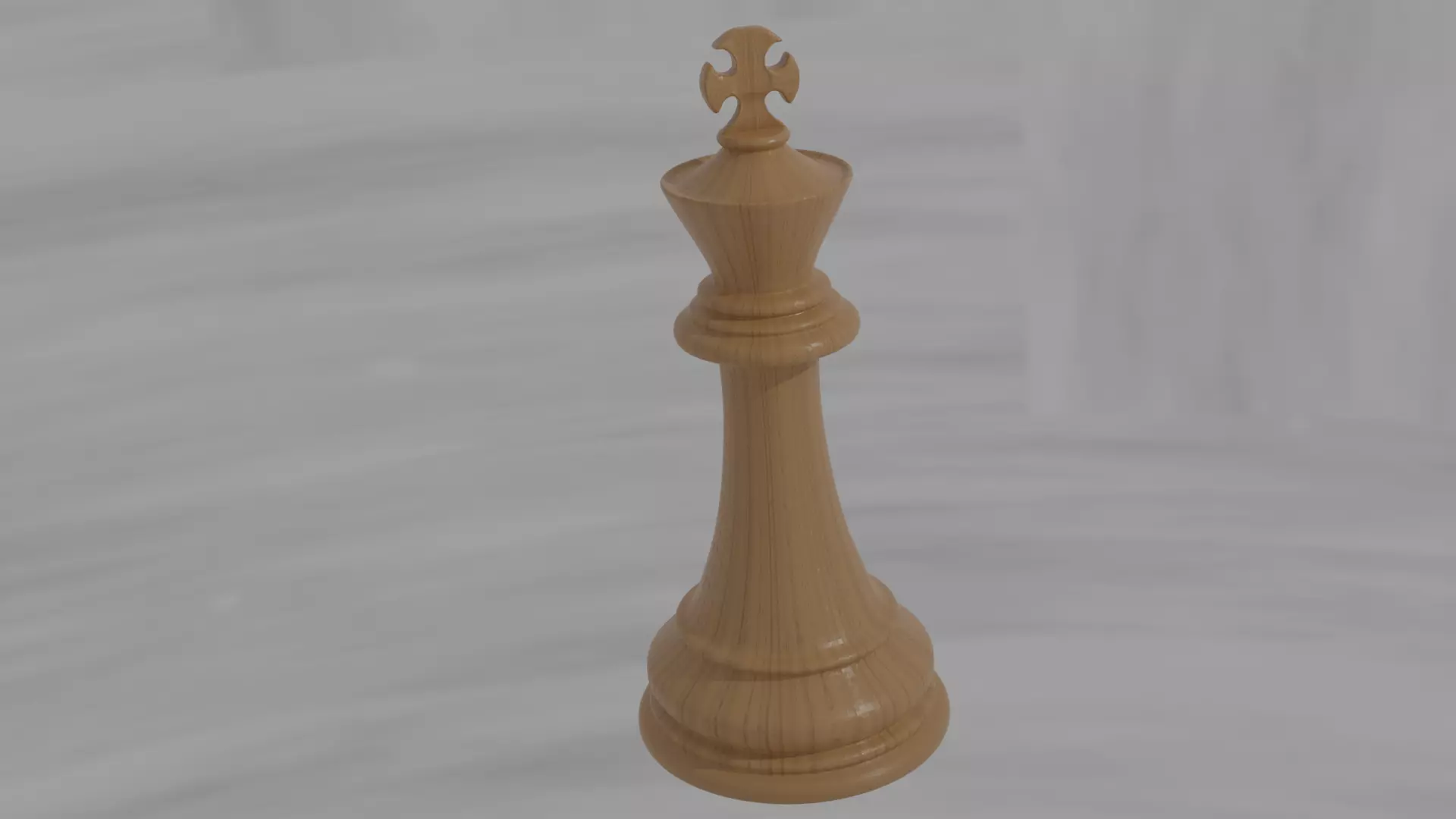 Chess Piece King 3D model_0