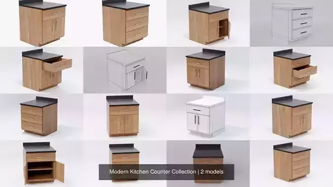 Modern Kitchen Counter Collection