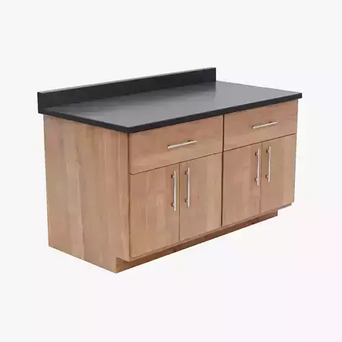 Modern Kitchen Counter with End Piece 3D Model Collection Modern Kitchen Counter with End Piece 3D Model Collection