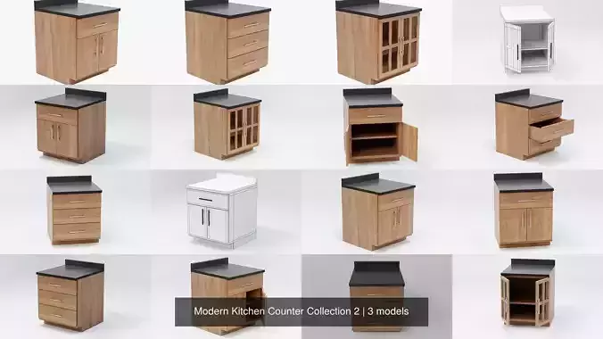 Modern Kitchen Counter Collection 2