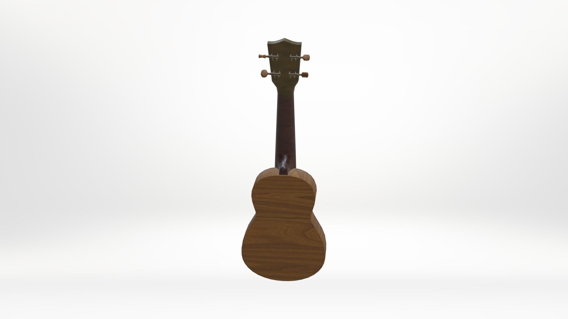 Ukelele Uke Low-poly 3D model_32