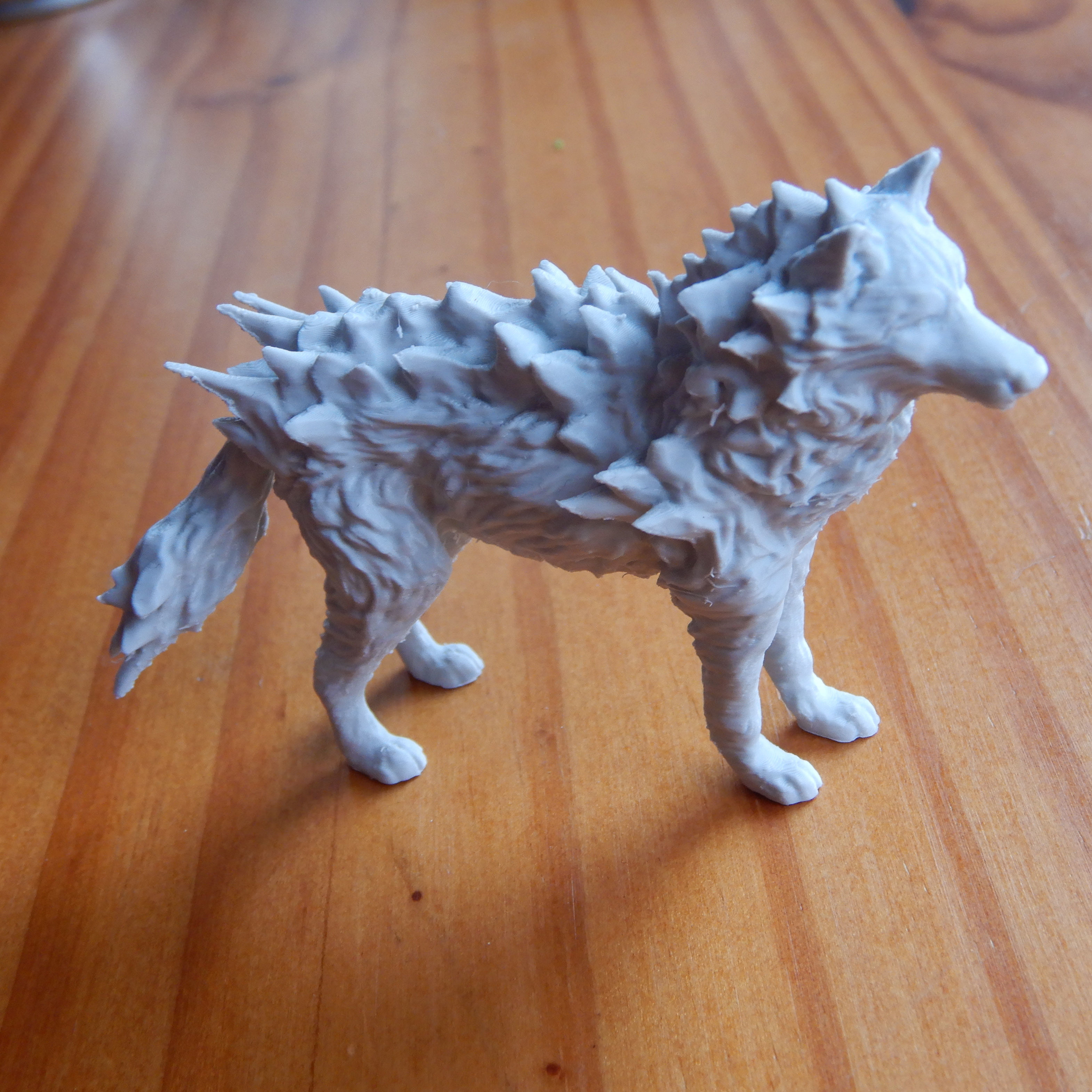 Winter Wolf Neutral 3D print model_3