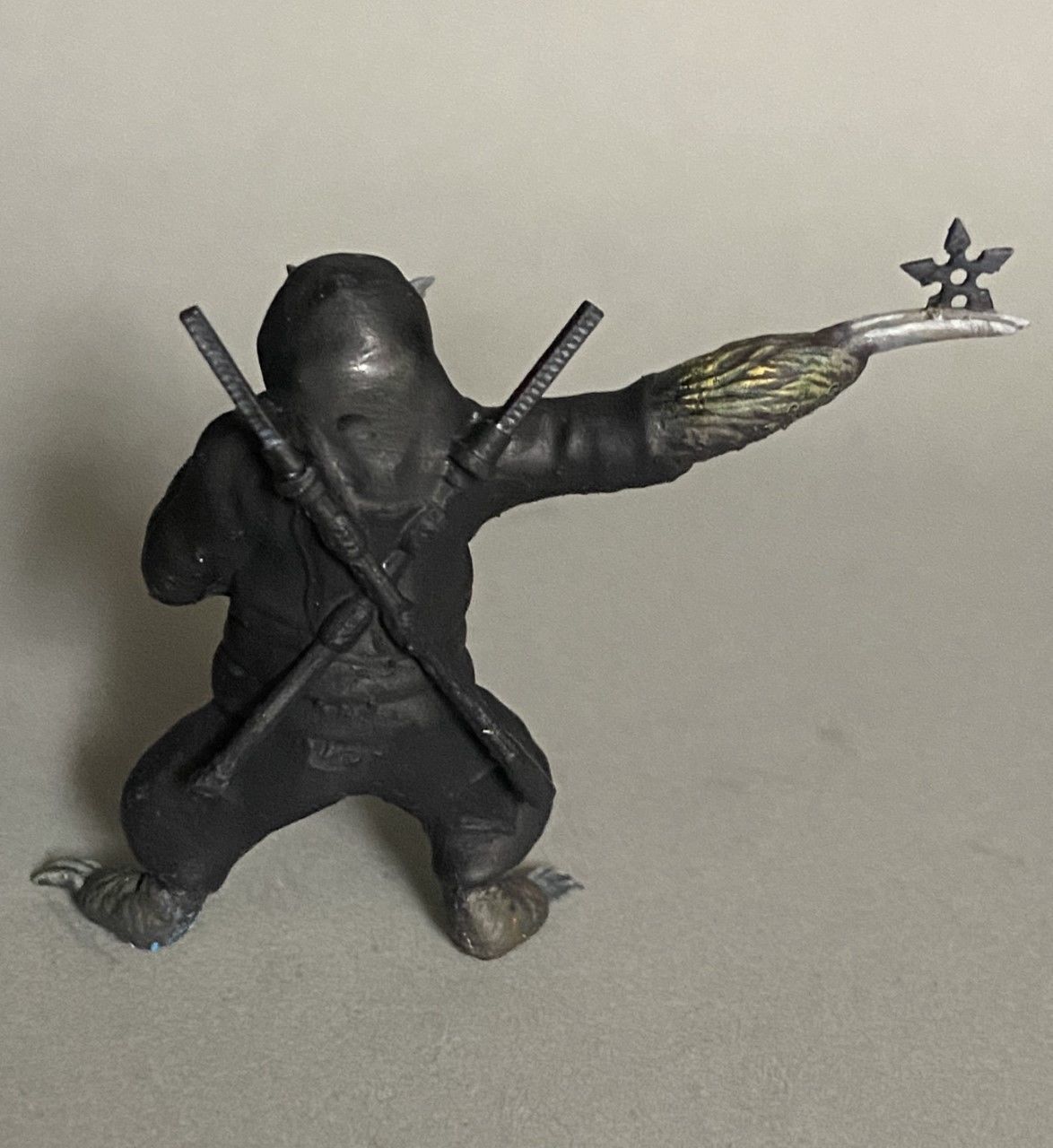 Ninja Three-Toed Sloth 3D print model_4