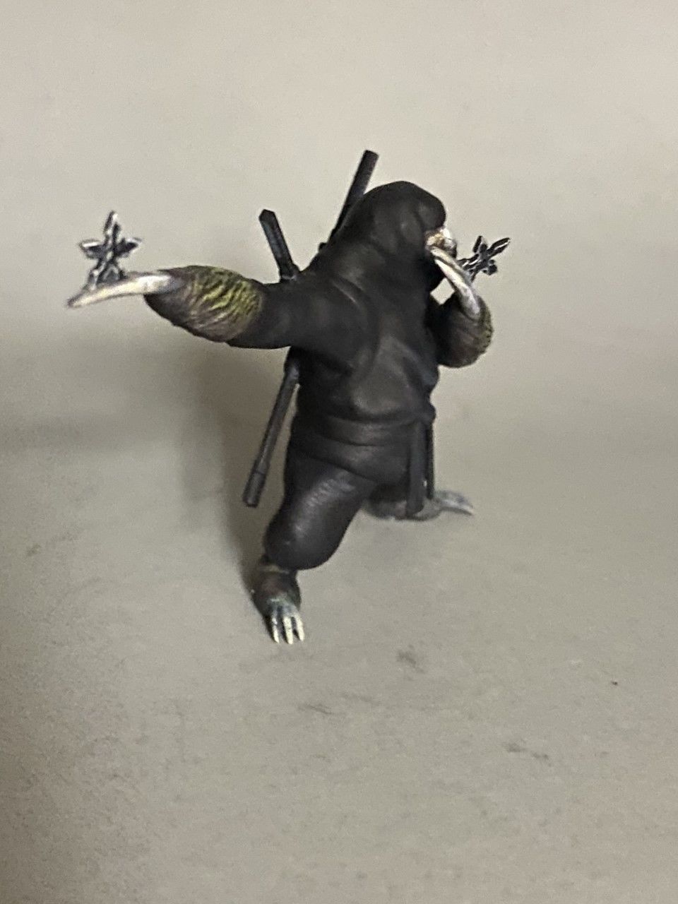 Ninja Three-Toed Sloth 3D print model_3