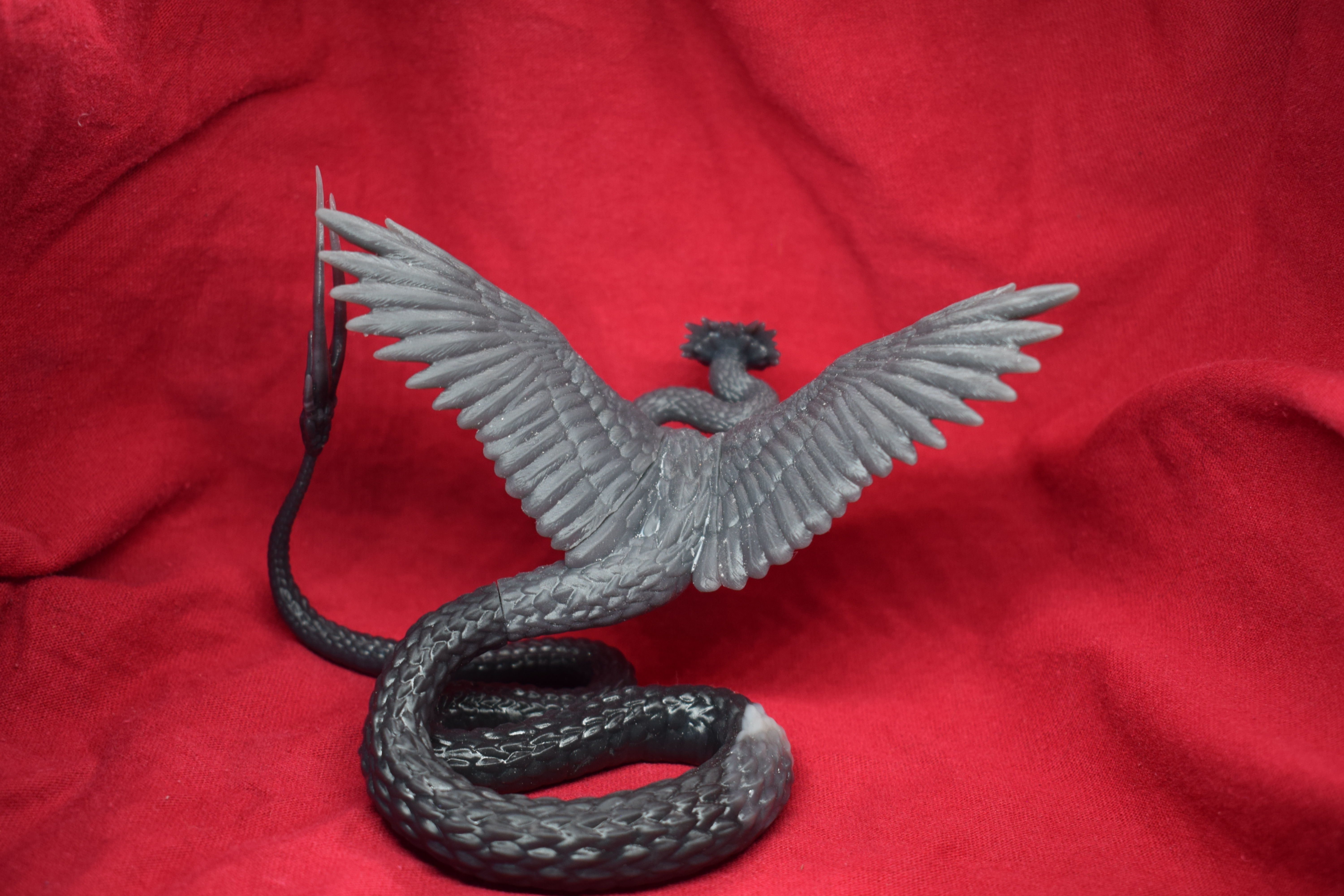 Bush Viper Quetzalcoatl 3D print model_4