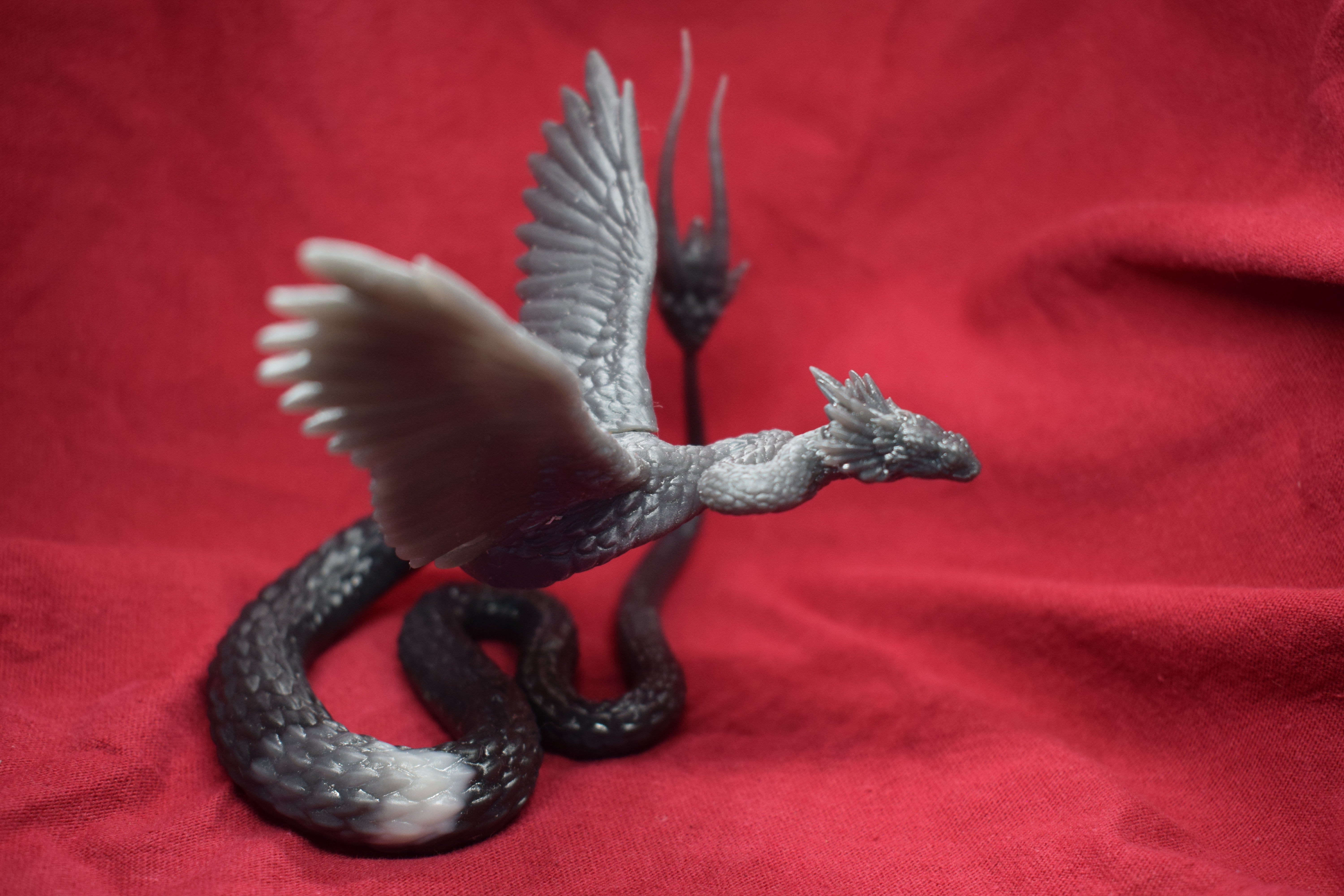 Bush Viper Quetzalcoatl 3D print model_3