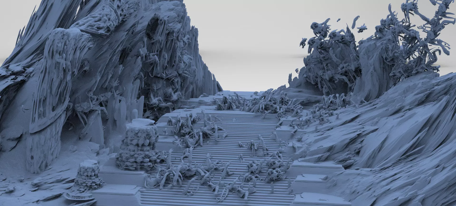 Dantes Inferno Depths Ruin 2 3D model