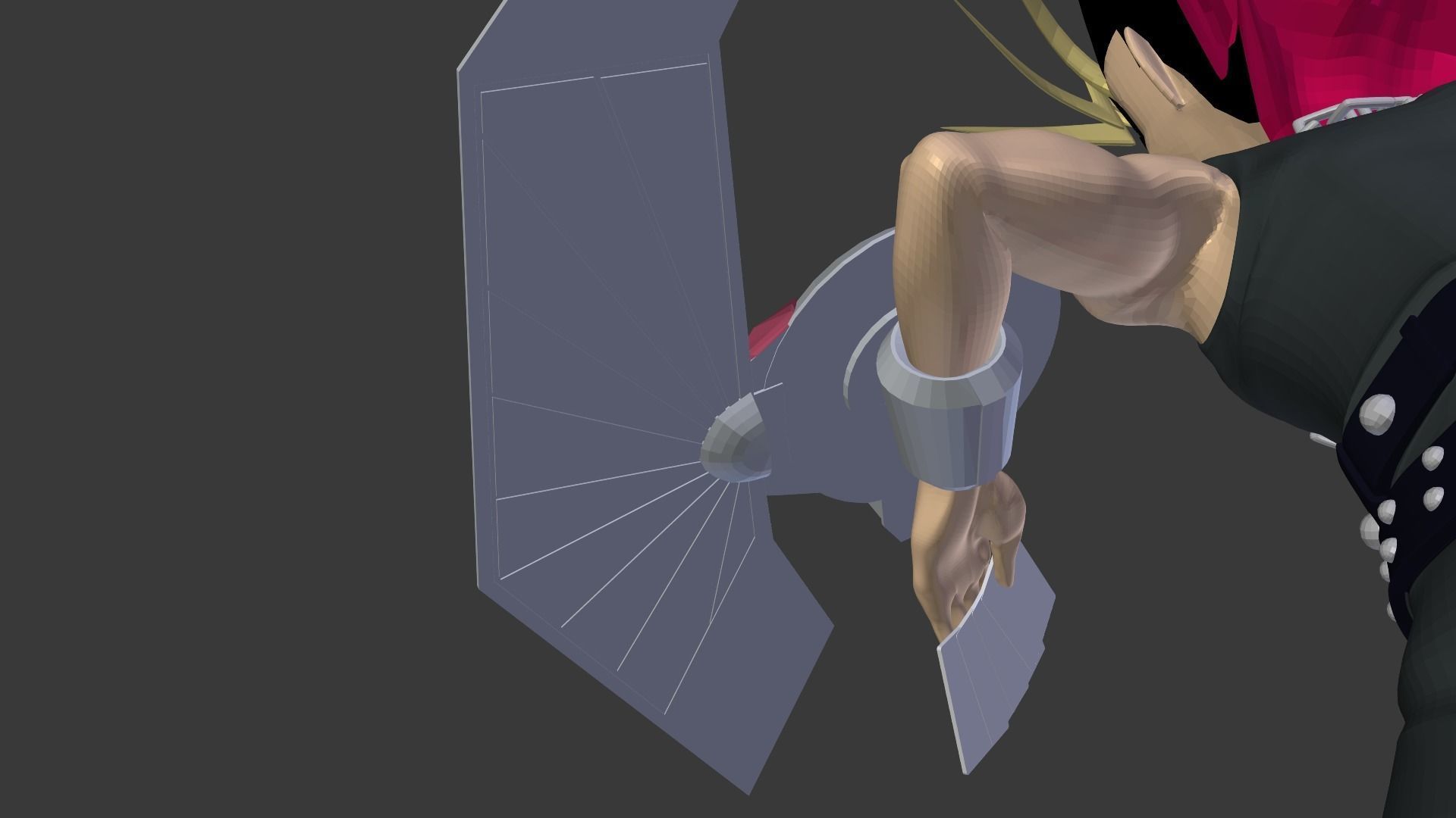 The two Yugi from Yu-Gi-Oh 3D print model_7