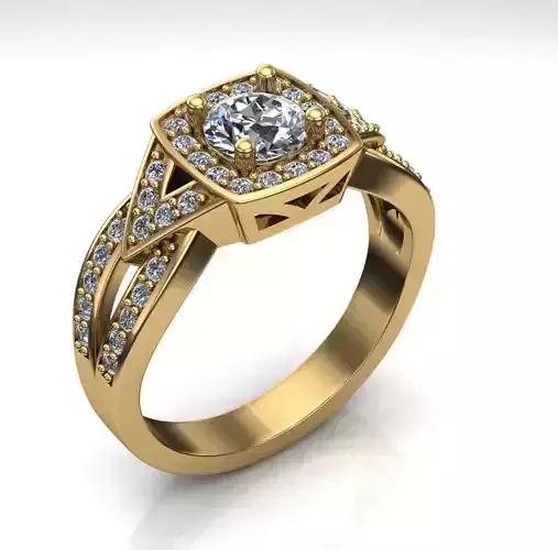 Solitaire Wedding Engagement Women Ring