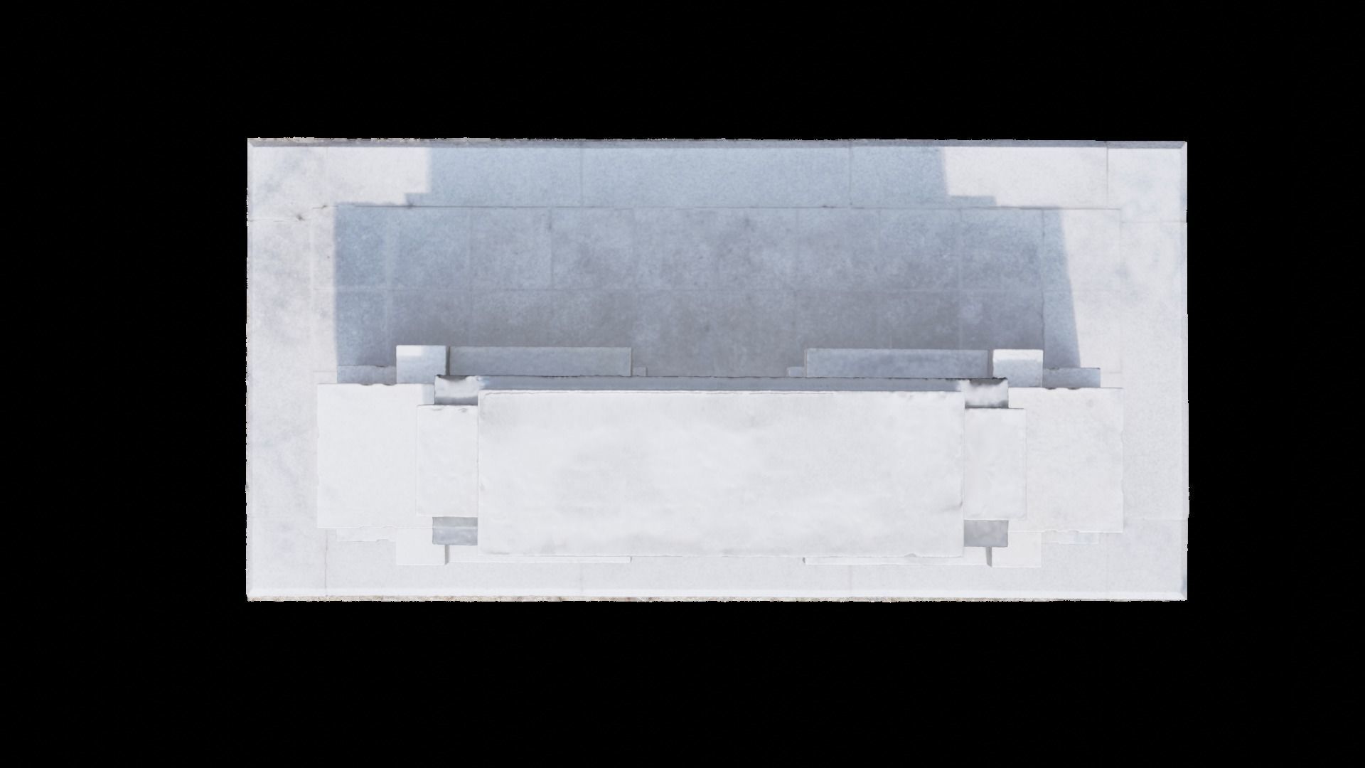 A Memorial Monument of Independence Hall 1 3D model_5