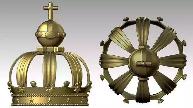 Crown for Virgin Mary statue