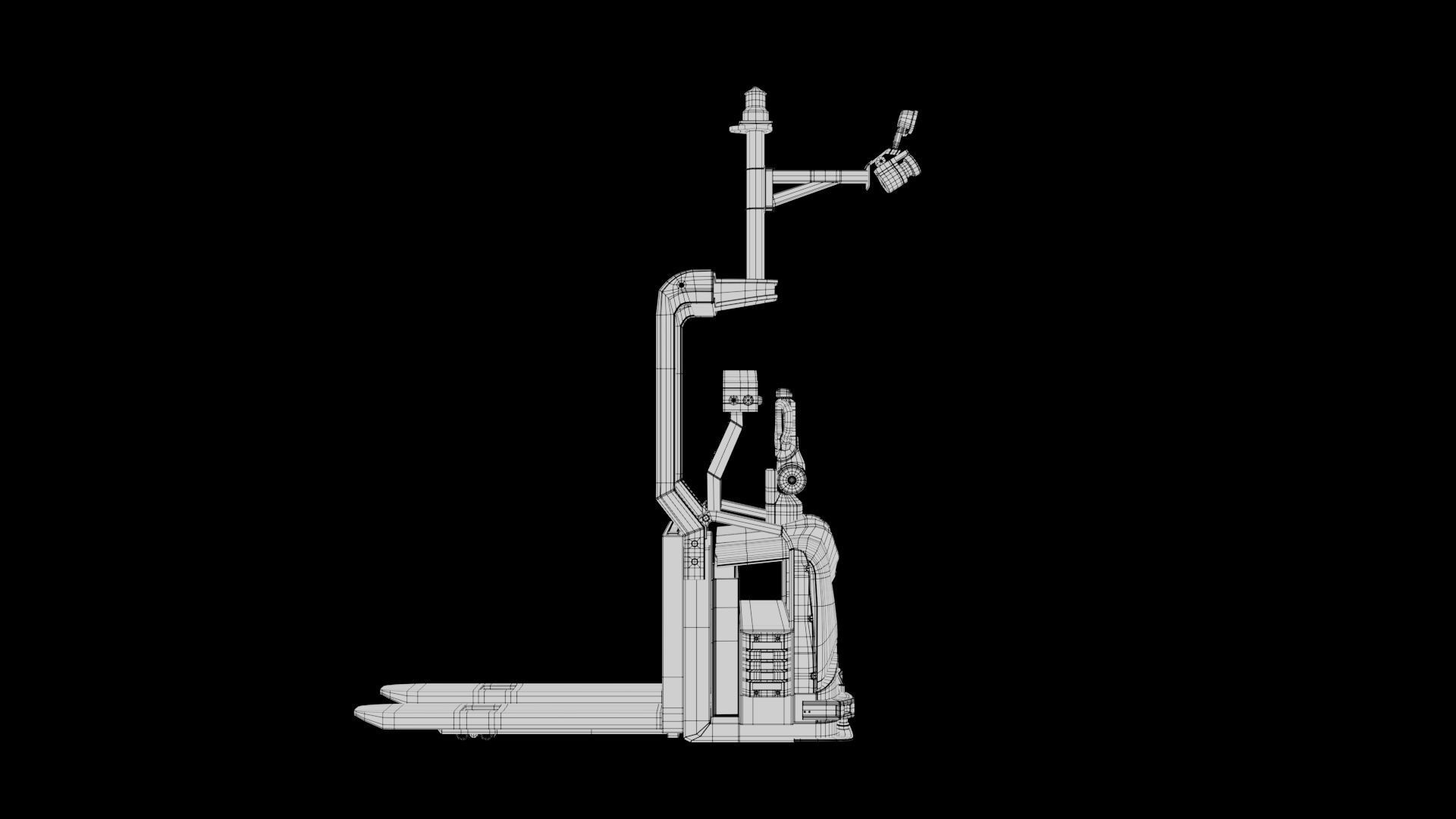 Toyota Levio LAE250 Autopilot Automatic Guided Vehicle 3D Model 3D model_3