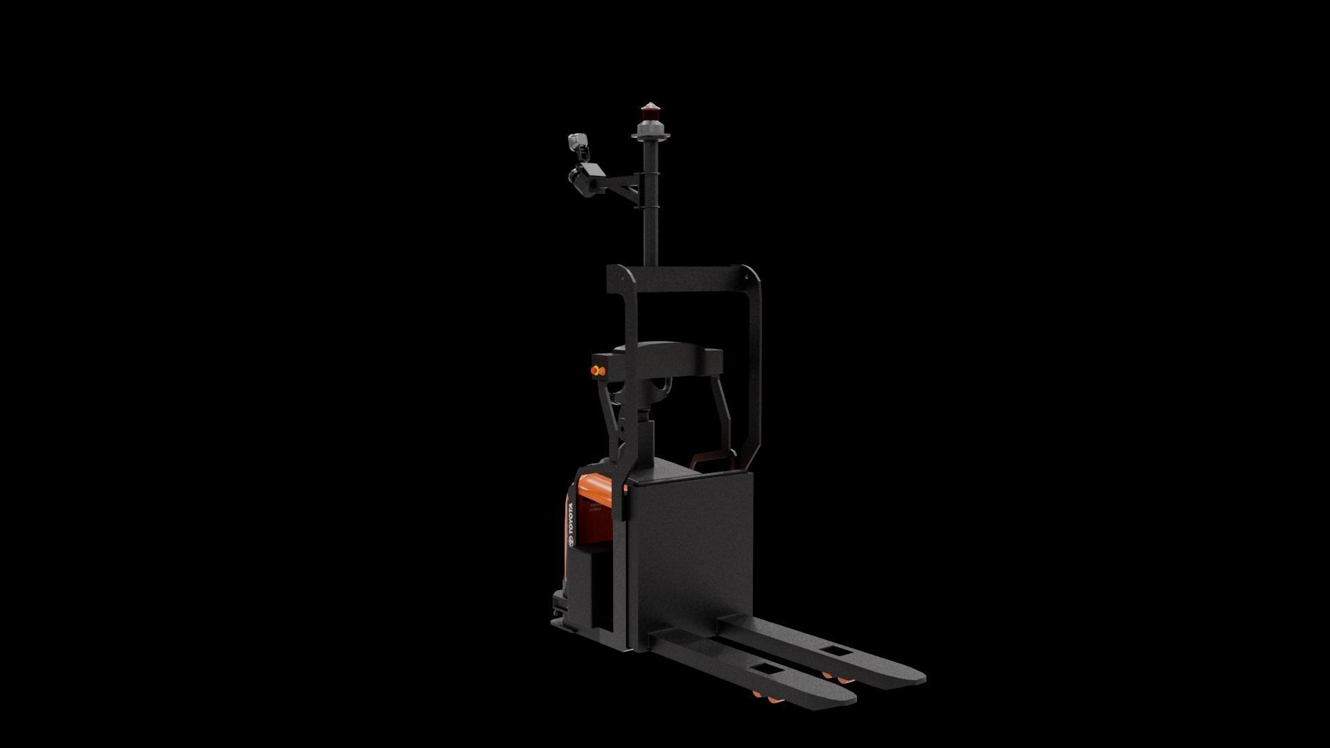 Toyota Levio LAE250 Autopilot Automatic Guided Vehicle 3D Model 3D model_1