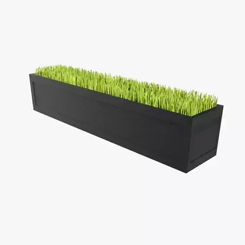 Modern Steel Planter