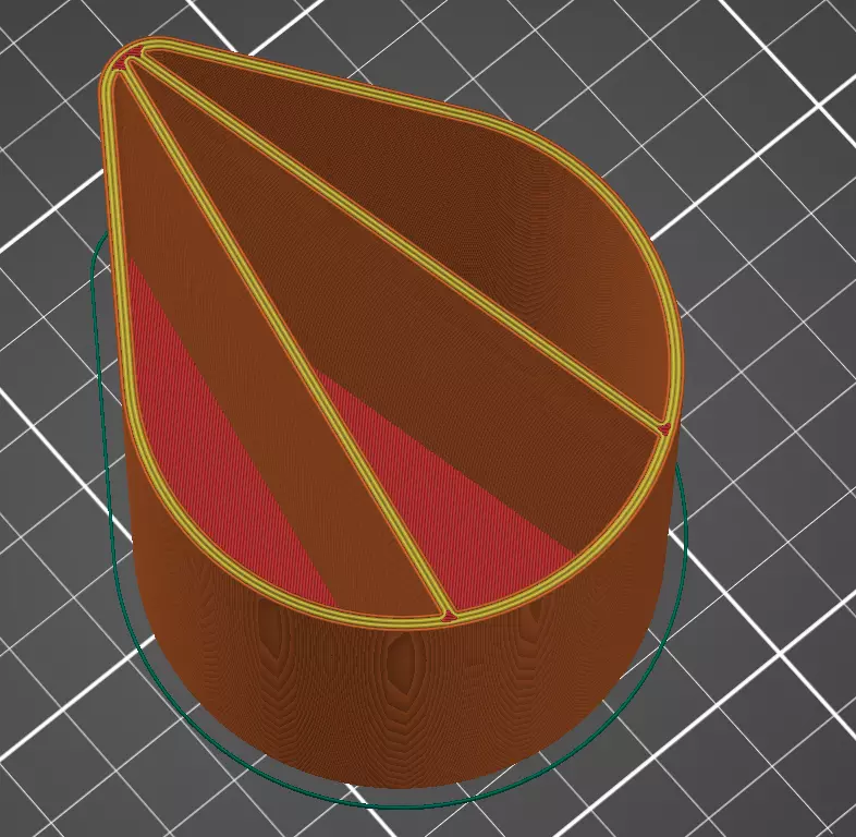 Split cup Free 3D print model