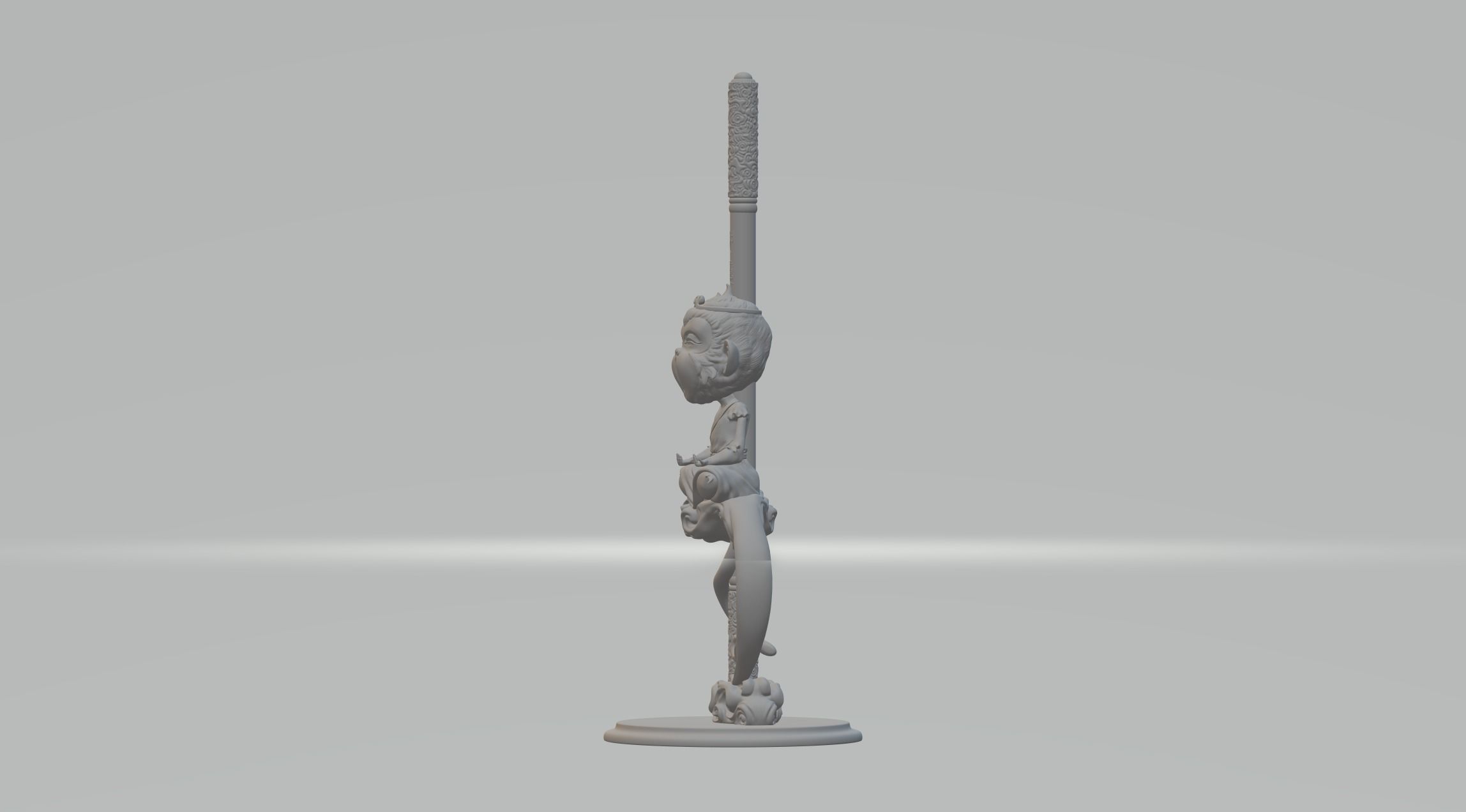 Sun Wukong Monkey King 3D Model 3D print model_1