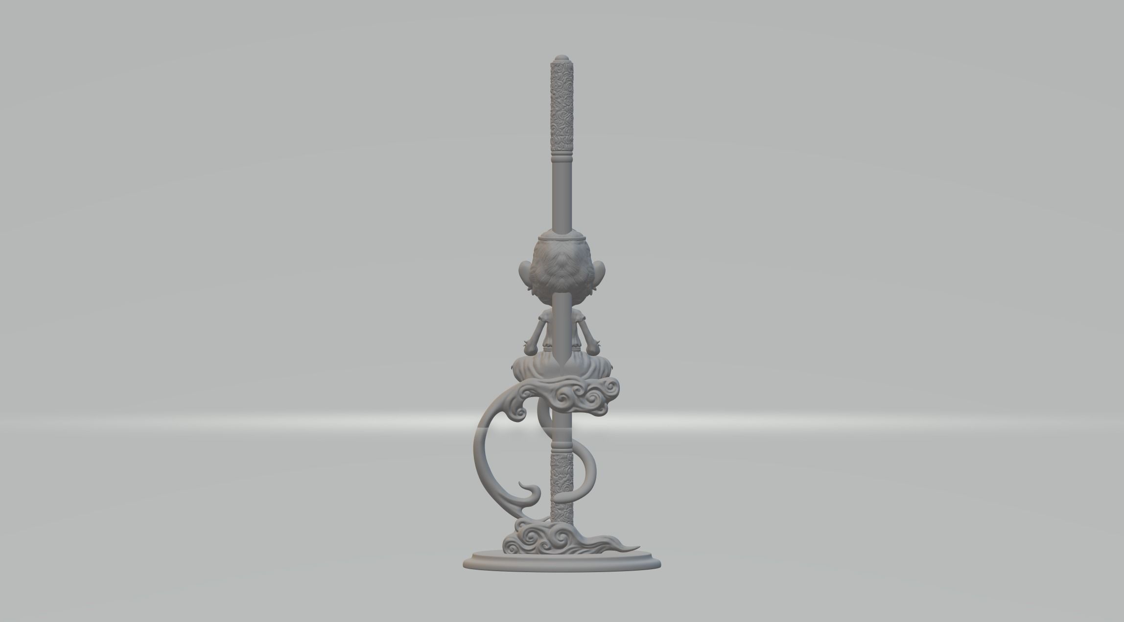 Sun Wukong Monkey King 3D Model 3D print model_2