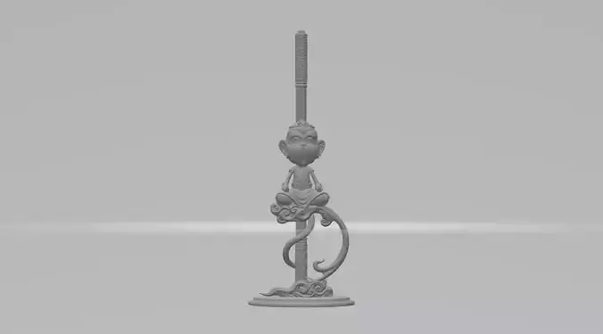 Sun Wukong Monkey King 3D Model