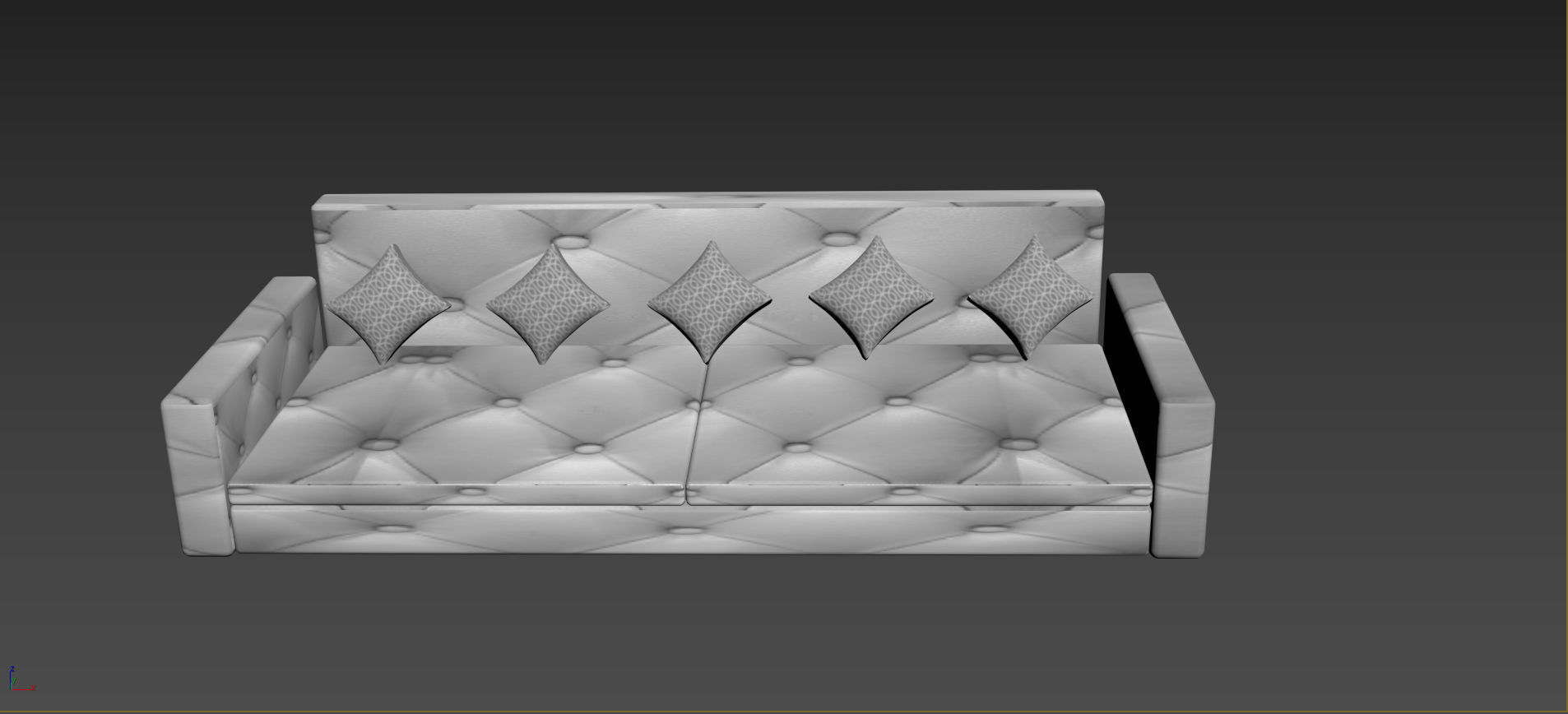 NEW LOW PLOY SOFA 3D model_2