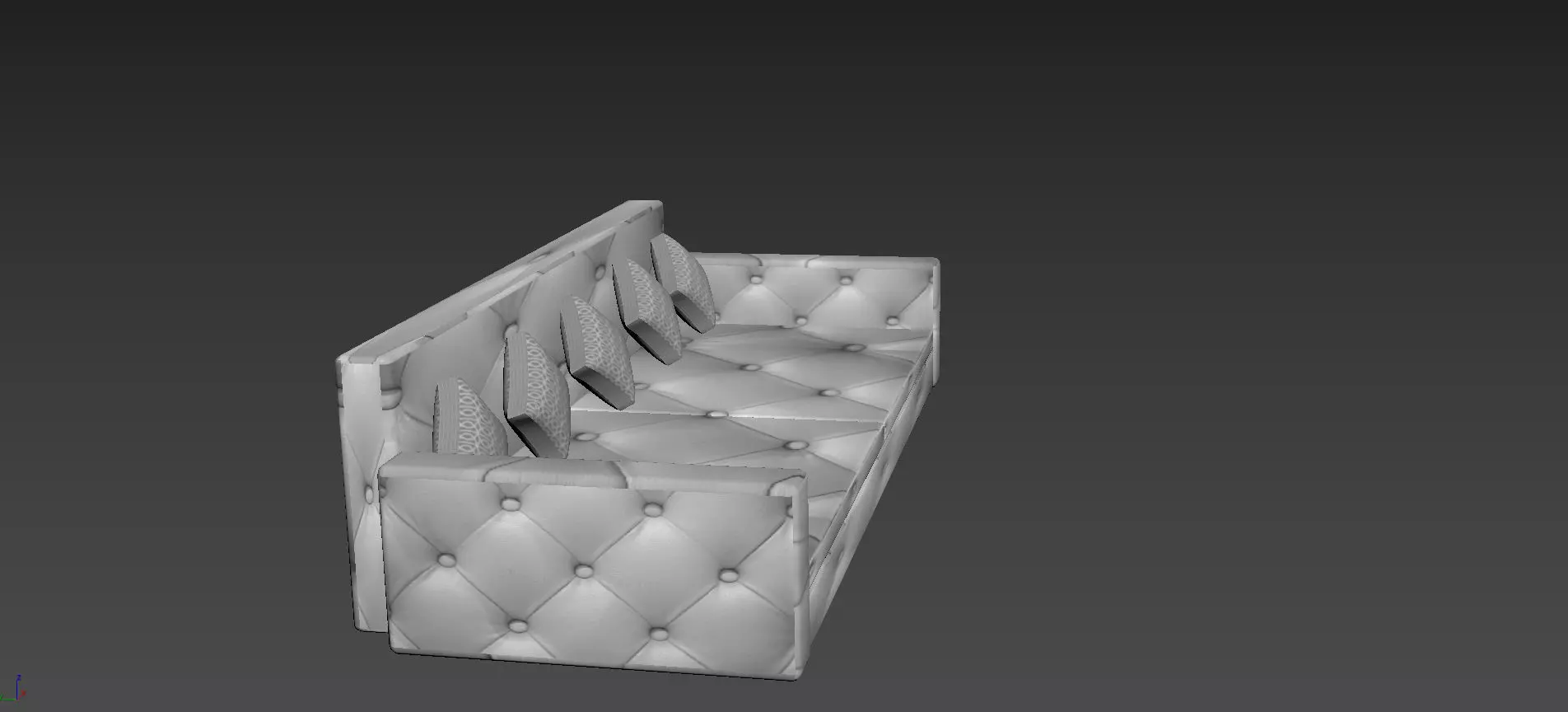 NEW LOW PLOY SOFA 3D model_0